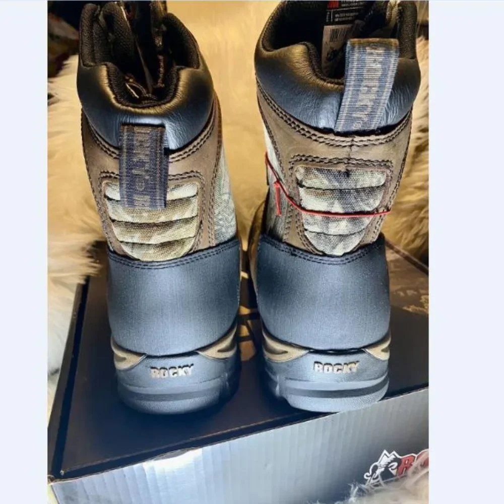 Rocky Core Waterproof 400G Insulated Outdoor Boots Mens Sz 10.5 W Fast Shipping - Picture 4 of 9